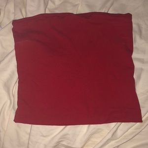 Red Brandy Melville Tube Top